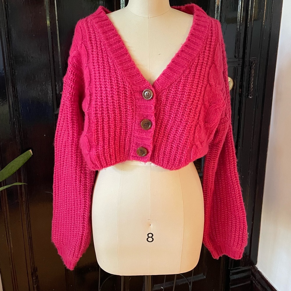 Urban outfitters cropped cardigan